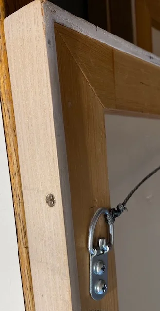 Wire hanger solutions for frames with extremely narrow back sides | The ...